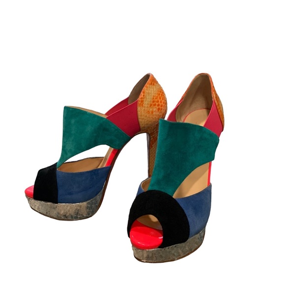 Christian Louboutin Python Fresh Heels (Special Edition) - Picture 3 of 6